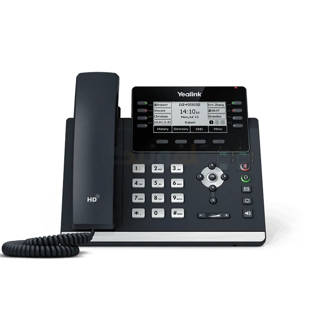 تلفن  IP  رومیزی Yealink  مدل SIP-T43U